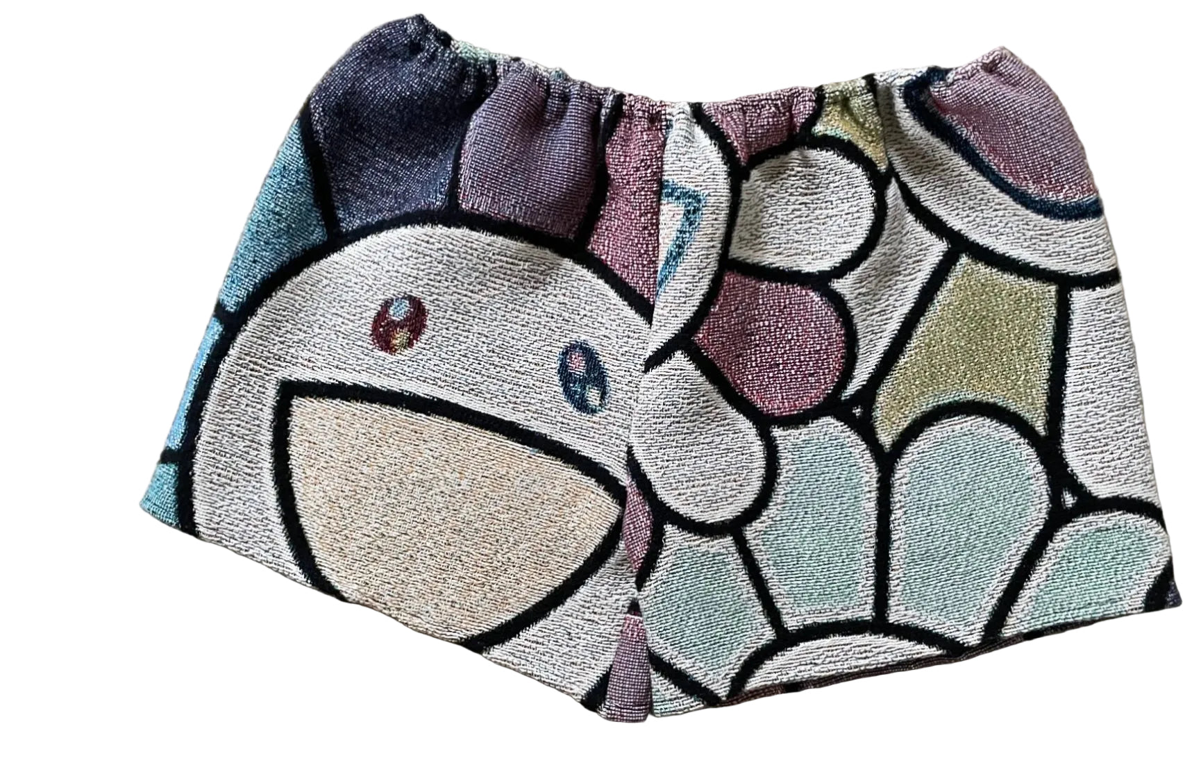 Murakami Tapestry Shorts – Handmade Woven | Made to Order